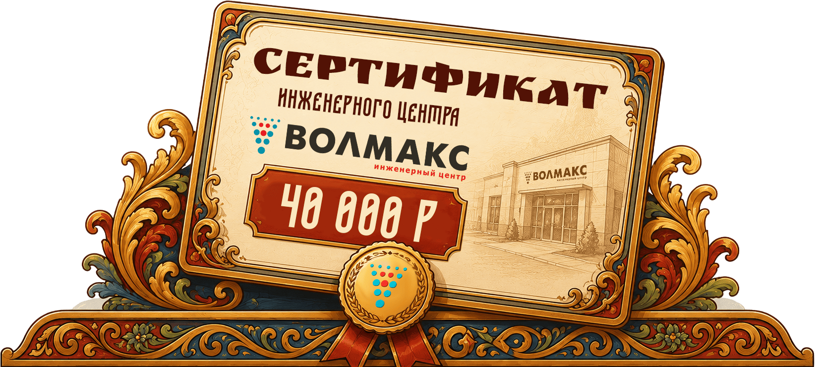 сертификат в ИЦ «Волмакс»