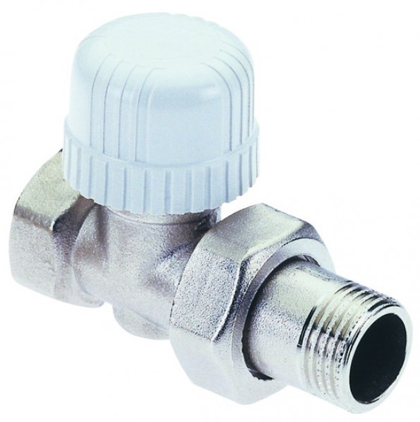 Фотография Клапан прямой под термоголовку М28*1,5 1/2" ICMA