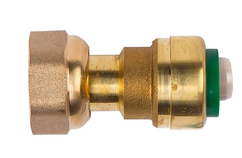 Фотография Соединитель с накидной гайкой Arrowhead Push 16mmx1/2"