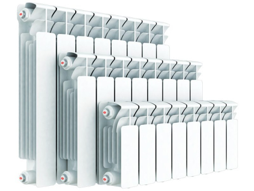 Радиатор биметаллический 350/90 мм  8 секции Base RIFAR