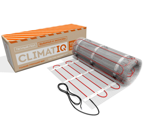 Греющий мат CLIMATIQ MAT (150 Вт/м2),  1,5 м2.