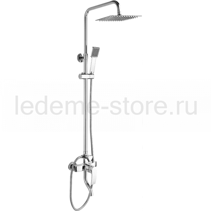 Фотография Душевая система L2443 со смесителем и тропическим душем LEDEME