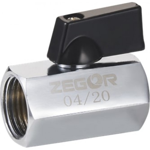 Кран шаровый Мини ВР/ВР 1/2" ZEGOR /200/50 шт.уп/