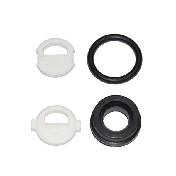 Фотография Ремкомплект для кран-буксы керамика затвор 1/2" отечественный смеситель 180град.