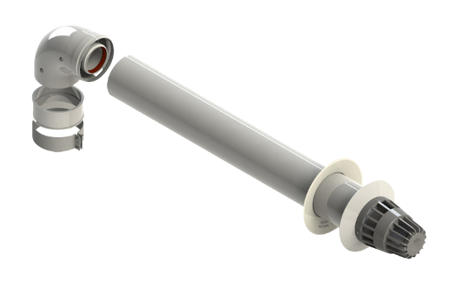 Фотография Комплект коаксиальный Ø60/100 1000 мм ROYAL TERMO