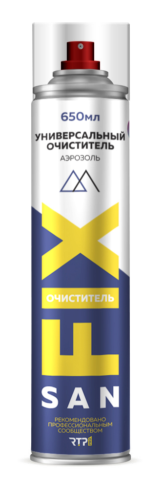 Фотография Очиститель универсальный 650 мл (аэрозоль) SANFIX