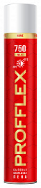 Пена HOME RED MAXI 750 всесезонная, 750 мл PROFFLEX (-10/+35°С) /12 шт.уп/