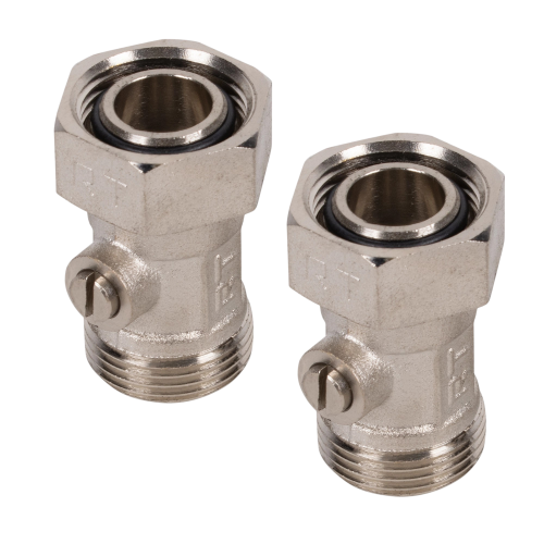 Набор нижнего подключения прямой 3/4"х3/4"EK раздельный ROYAL THERMO