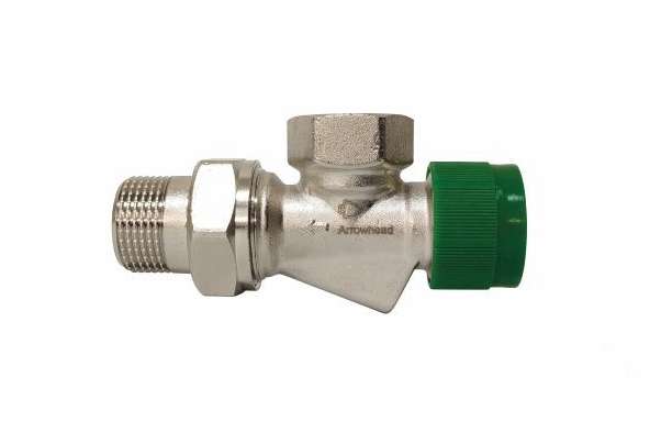 Фотография Термоклапан ARROWHEAD д/радиатора осевой, 1/2 ЕК