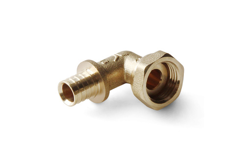 Угольник аксиальный с накидной гайкой 16х1/2" RTP /250/10 шт.уп/