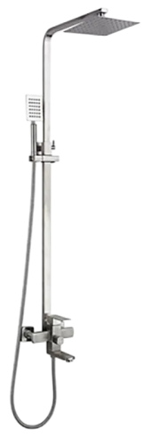 Душевая система GOF16-A095 TROYA (нерж.)
