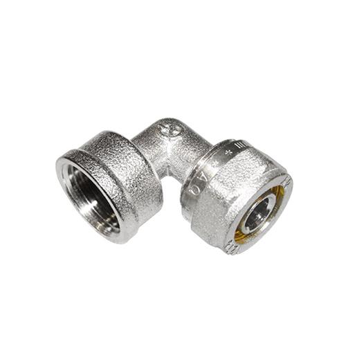 Фотография Уголок металлопласт L16*3/4" цанга - штуцер 