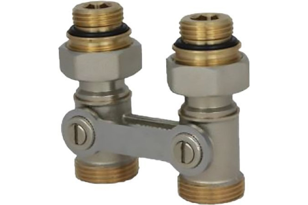 Фотография Узел нижнего подключения угловой 1/2х3/4"EK ROYAL THERMO