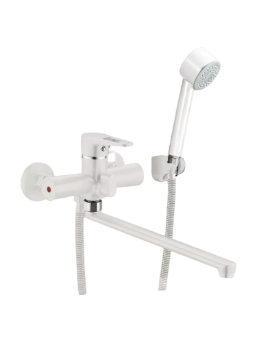 Смеситель для ванны PUD7-A045YW белый ZEGOR