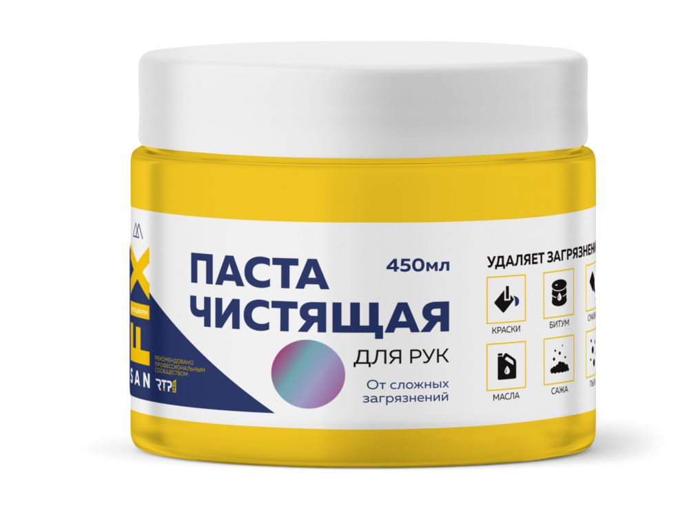 Фотография Паста чистящая для рук 450 мл SANFIX