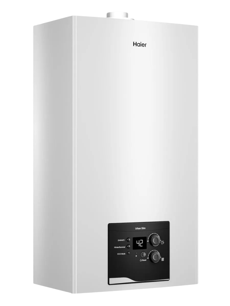 Фотография Котел газовый настенный UrbanSlim 2.24 TM HAIER (ТУРБО, двухконтурный, 23,9 кВт)