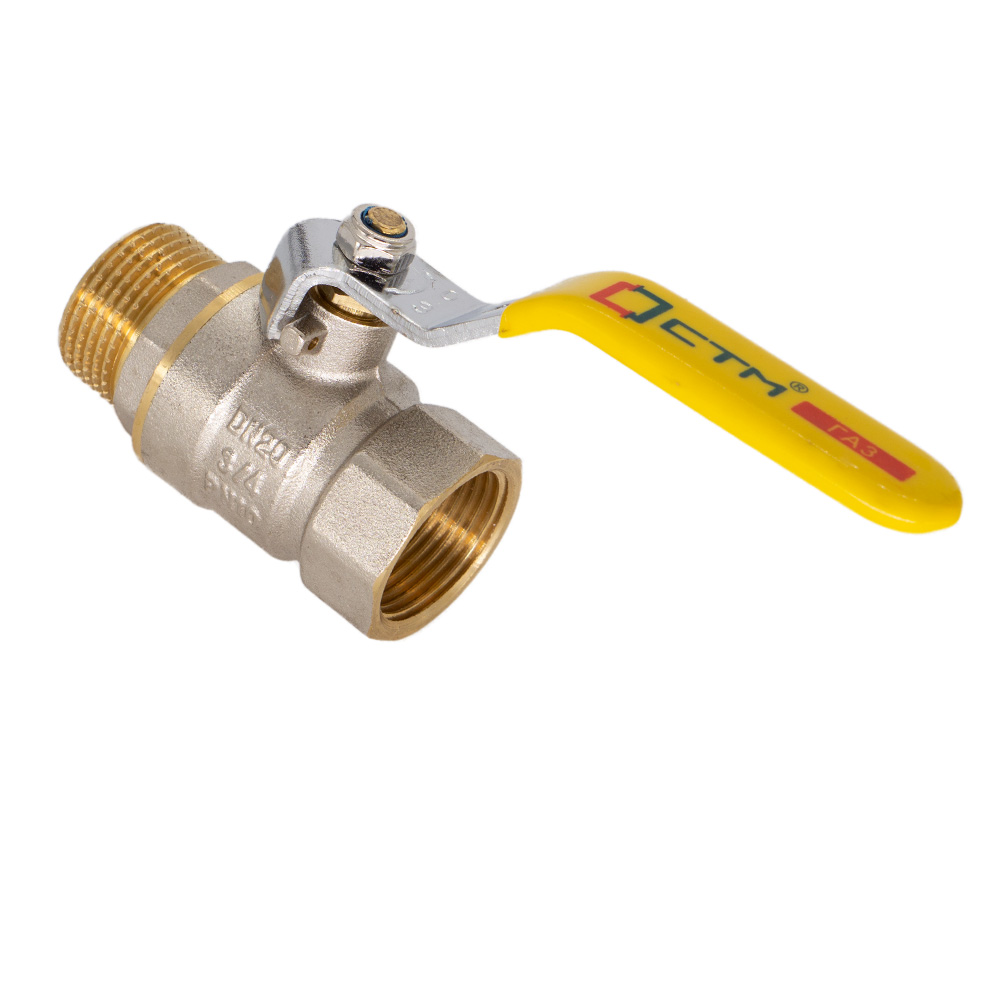 Фотография Кран шаровой газовый 3/4" г/ш ручка CTM