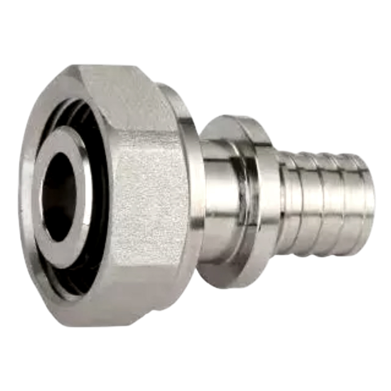 Фотография Муфта аксиальная с накидной гайкой 20х2,8х3/4"EK GAPPO /100/10/ шт.уп/