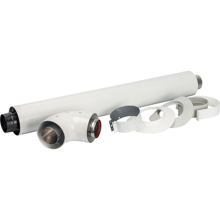 Фотография Ком-т Stout коаксиал.для прохода ч/з стену (Vaillant Pro.Plus,Пантера,Гепард) 60/100, 850 мм