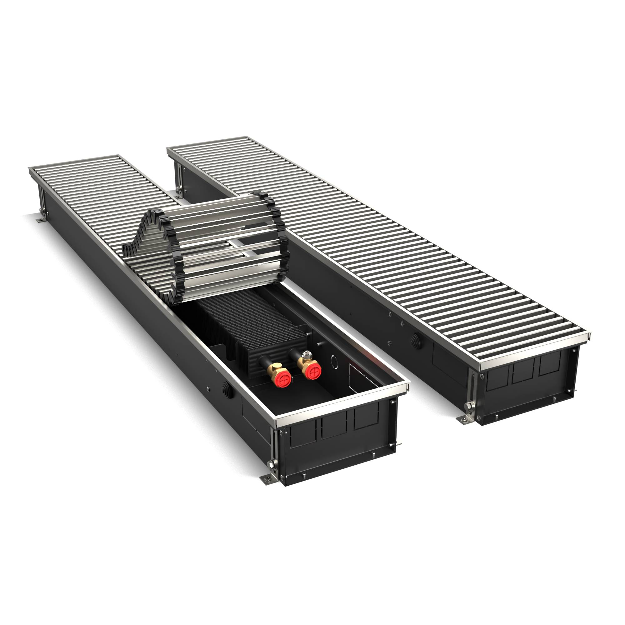 Фотография Конвектор внутрипольный ATRIUM-110/250/1800-DG-U-NA ROYAL THERMO