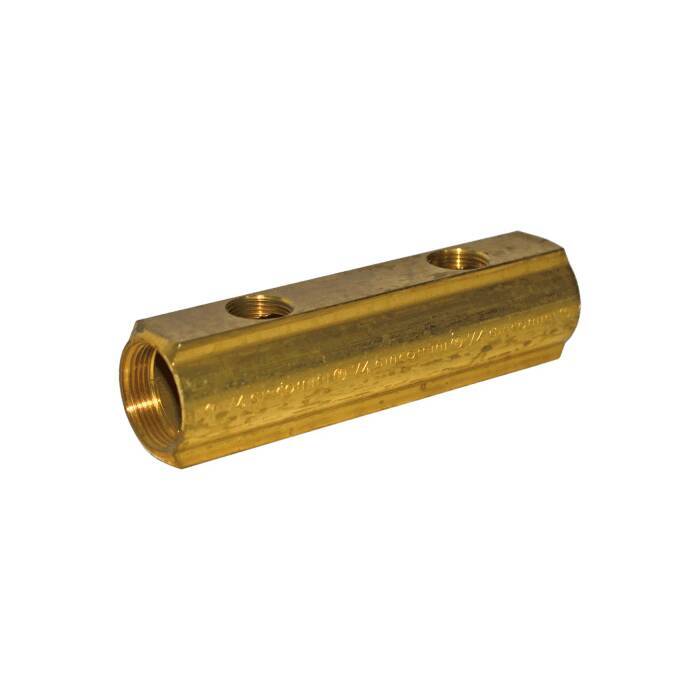 Фотография Коллектор лат 1 1/4" м/м 6в 3/4" вн/р 100мм GiaСcomini