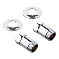Соединители для полотенцесушителя прямые  3/4"х 3/4" г/ш TST