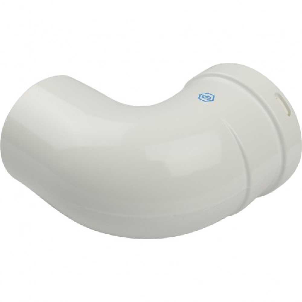 Фотография STOUT Элемент дымохода отвод 90° п/м DN80