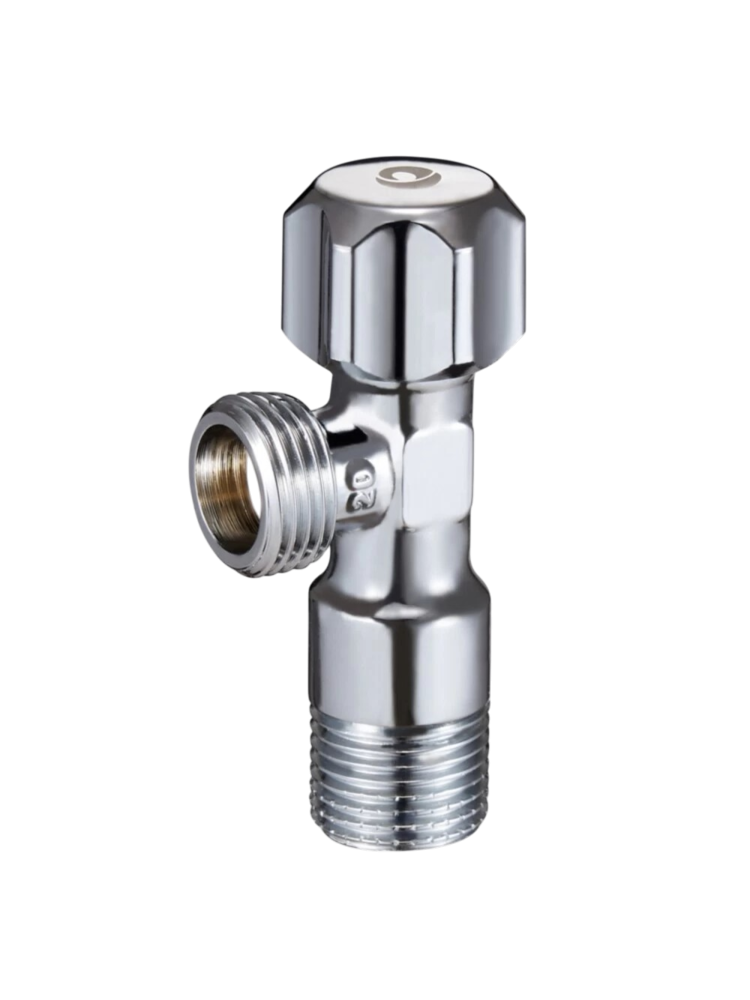 Фотография Вентиль ручной НР/НР  1/2"х1/2" мини-ручка, для сантех. приборов ZEGOR /80/1 шт.уп./