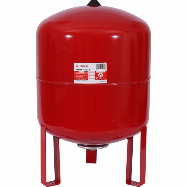 Фотография Расширительный бак (теплоснабжение/холодоснабжение) Flexcon Top 25/1,5 - 6 бар FLAMCO
