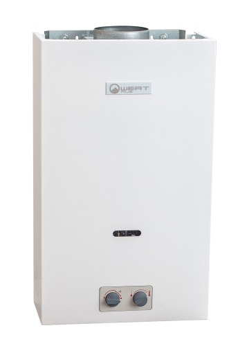Газовый проточный водонагреватель WertRus 10В Белый