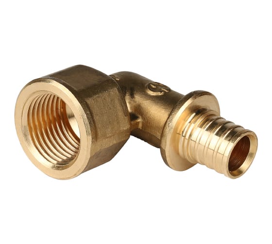 Фотография STOUT Угольник-переходник с вн/р. 16хG1/2 для труб из сшитого полиэтилена