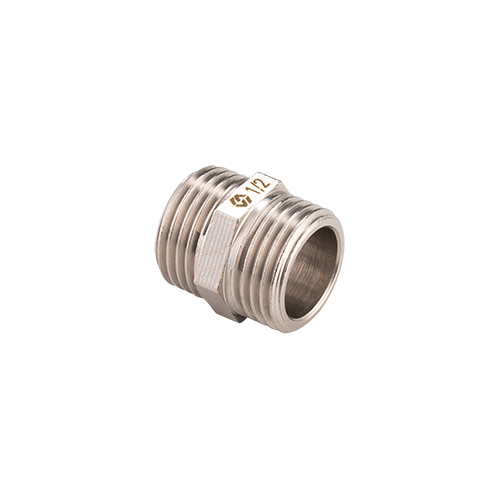 Ниппель латунный НР  1/2" MVI