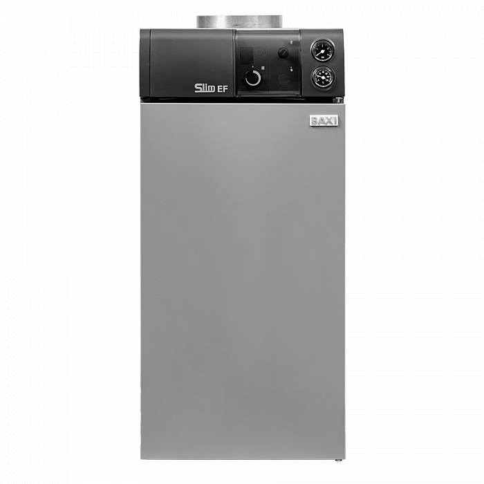 Фотография Котёл газовый напольный SLIM EF 1.39 BAXI (АТМО, одноконтурный, энергонезависимый)