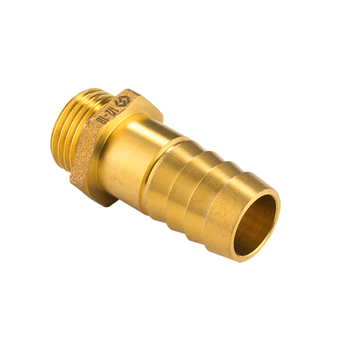 Фотография Штуцер латунный для  шланга НР  1/2"x20 мм MVI