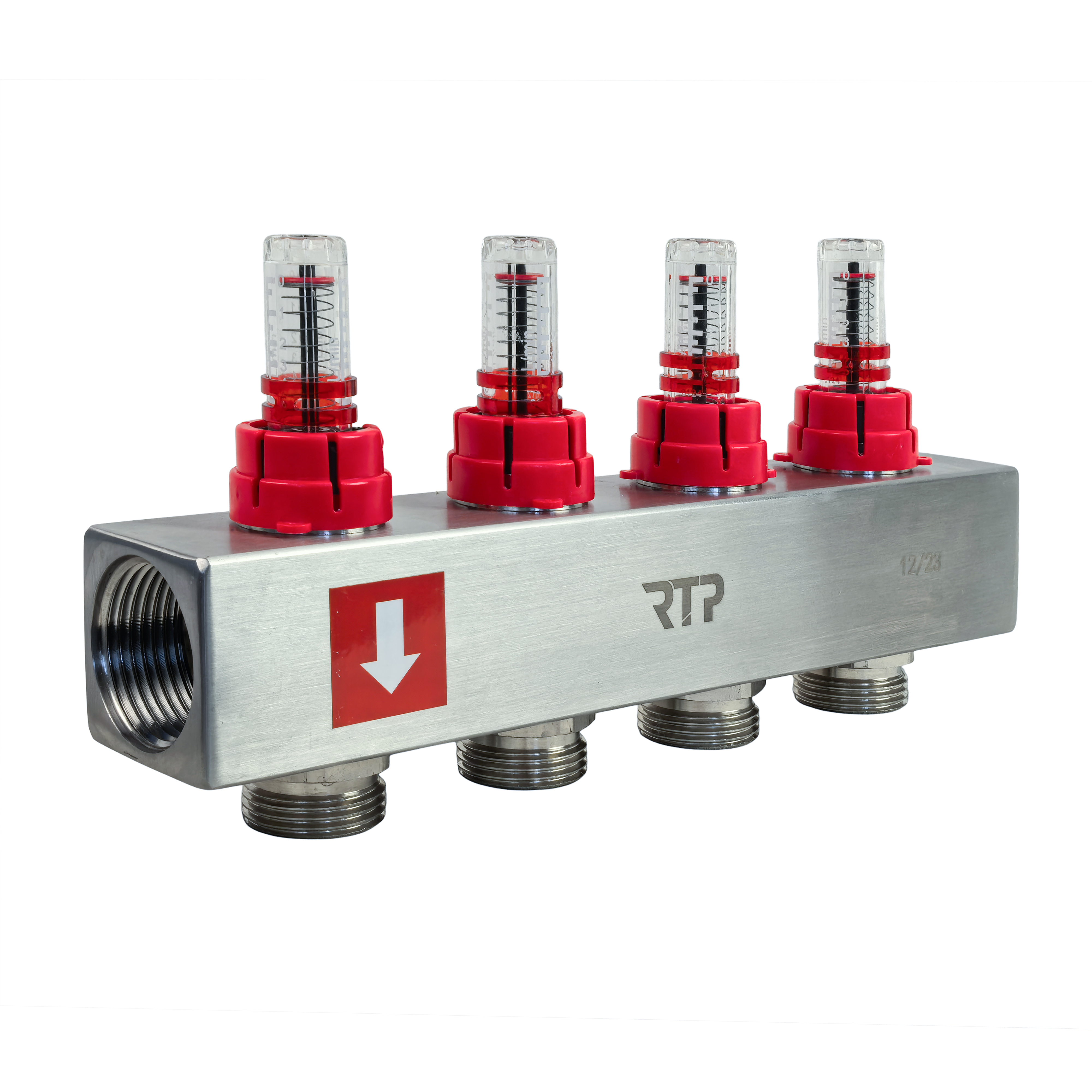 Фотография Комплект для теплого пола 1"х3/4" 4 вых Профи