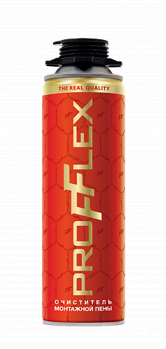 Фотография Очиститель застывшей монтажной пены HARD 500 мл PROFFLEX