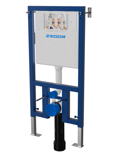 Инсталляция с рамкой, без кнопки ZEGOR (толщина рамки 40*40мм)