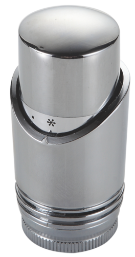 G456 Термоголовка жидкостная М30*1,5 мм 6.5-28°C GAPPO (silver) /80/10 шт.уп/