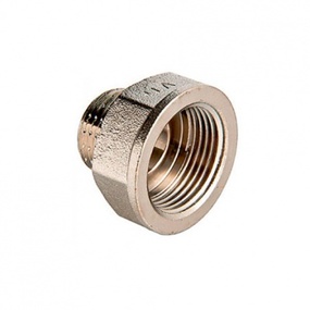 Фотография Переходник 1/2"х3/8" ш/ш никель GF на удаление