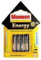 Батарейка "МОМЕНТ ENERGY"/4, тип ААА, Henkel