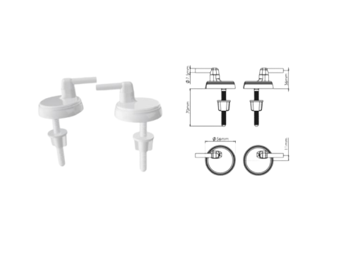 Крепление для крышки унитаза King ZEGOR