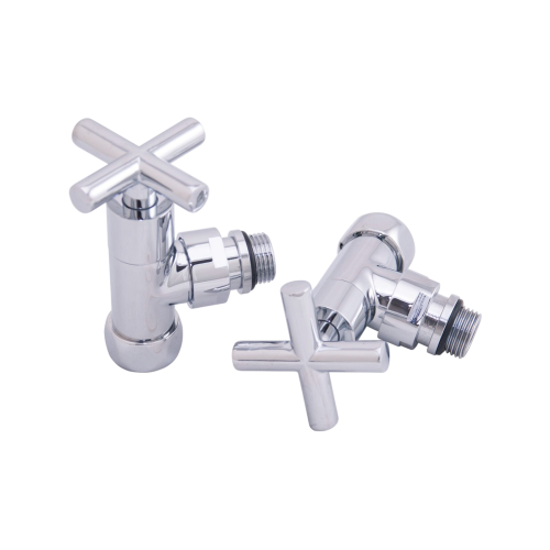 Вентили угловые ВР/НР 1"х3/4" для полотенцесушителя GAPPO (ручки крестовые)