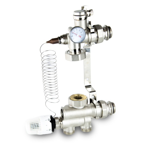 Насосно-смесительный узел для коллектора  RTP  (без насоса) 1"х1 1/2"