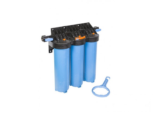 Фотография Колба тройная BB20 1 Джилекс, синяя