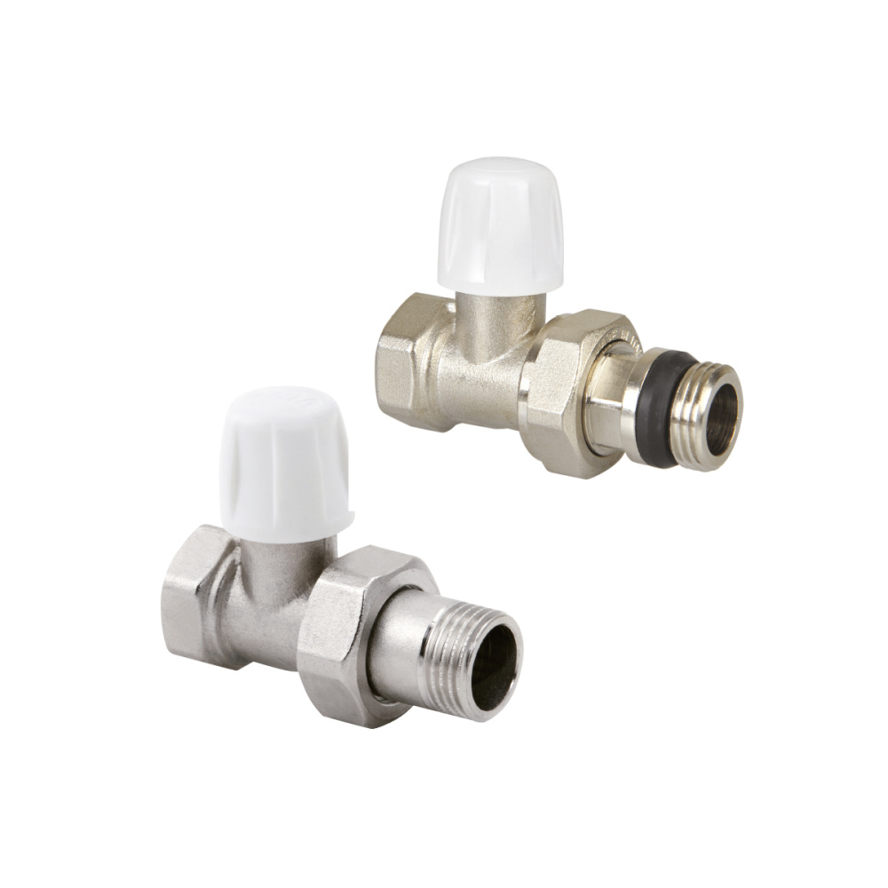 Фотография Клапан прямой запорный для радиатора 1/2" в/р  ICMA