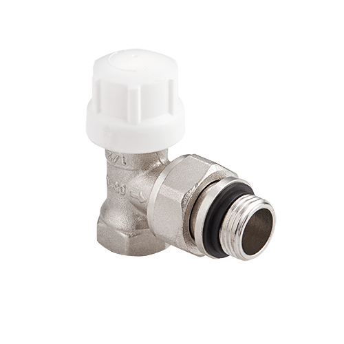 Клапан термостатический угловой с самоуплотняющимся кольцом MVI 1/2"