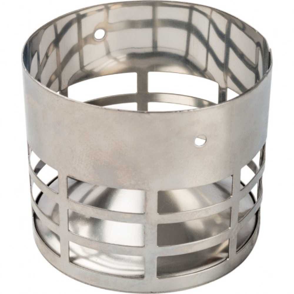 Фотография STOUT Элемент дымохода решетка из нержавеющей стали DN80 для дымоотводящей трубы Фотография STOUT Элемент дымохода решетка из нержавеющей стали DN80 для дымоотводящей трубы