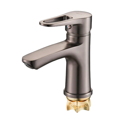 Смеситель для раковины PUD1-A045MG графит ZEGOR