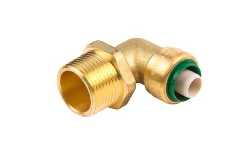 Фотография Угольник с наружной резьбой Arrowhead Push 16mmx1/2"