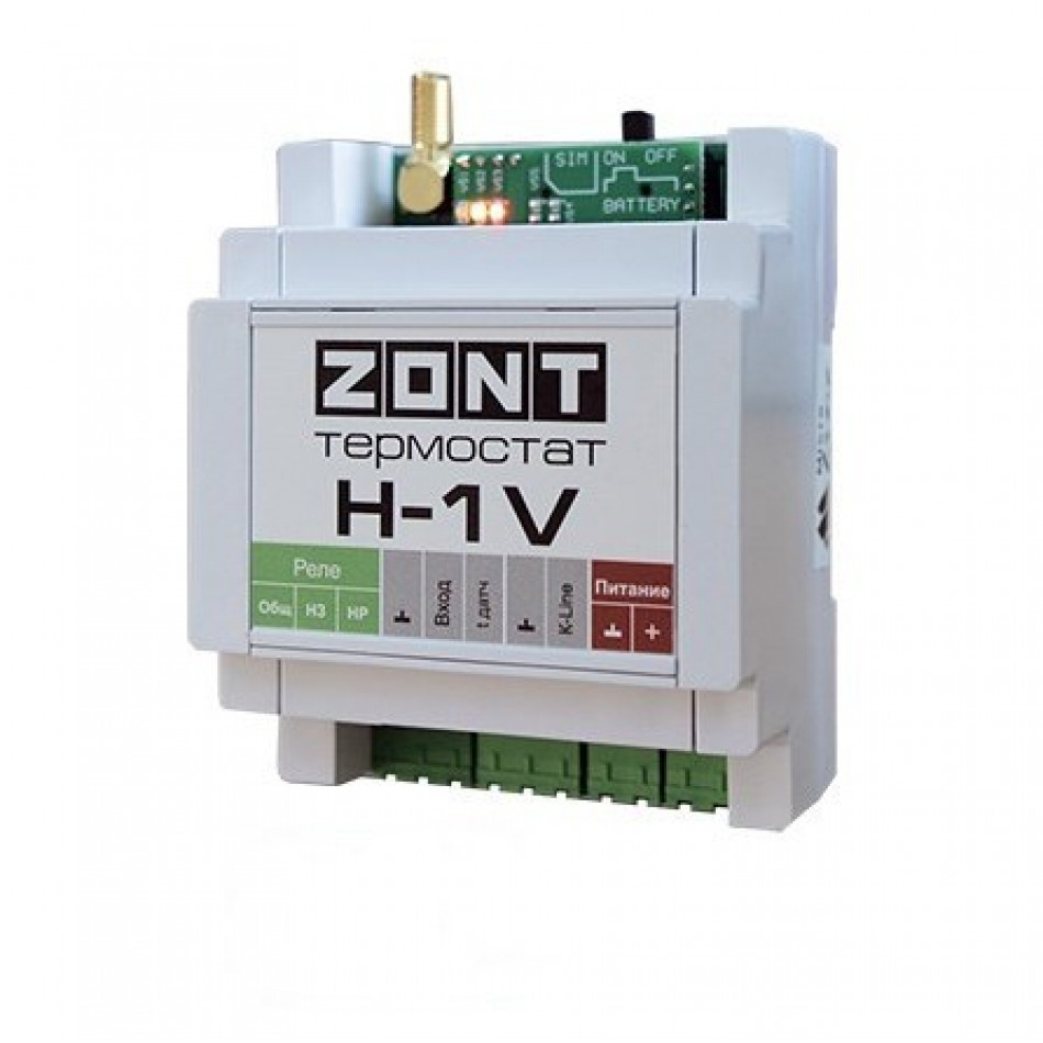 Фотография Термостат ML13213 ZONT H-1V GSM для газовых и электр. котлов